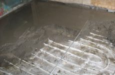 Какой бетон подходит для тёплого водяного пола?