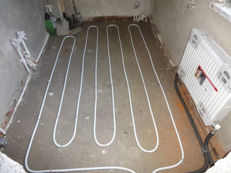 Тёплый пол от батареи: как подключить к радиаторам в частном доме