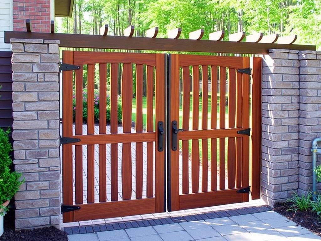 Распашные ворота и калитки для вашего дома: как выбрать, установить и не пожалеть