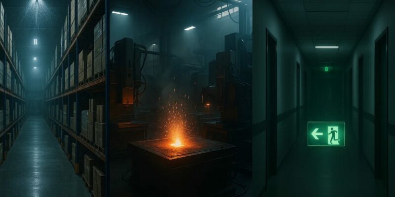 Особый режим: специальные требования к пожарной безопасности на складах, в цехах и офисных центрах